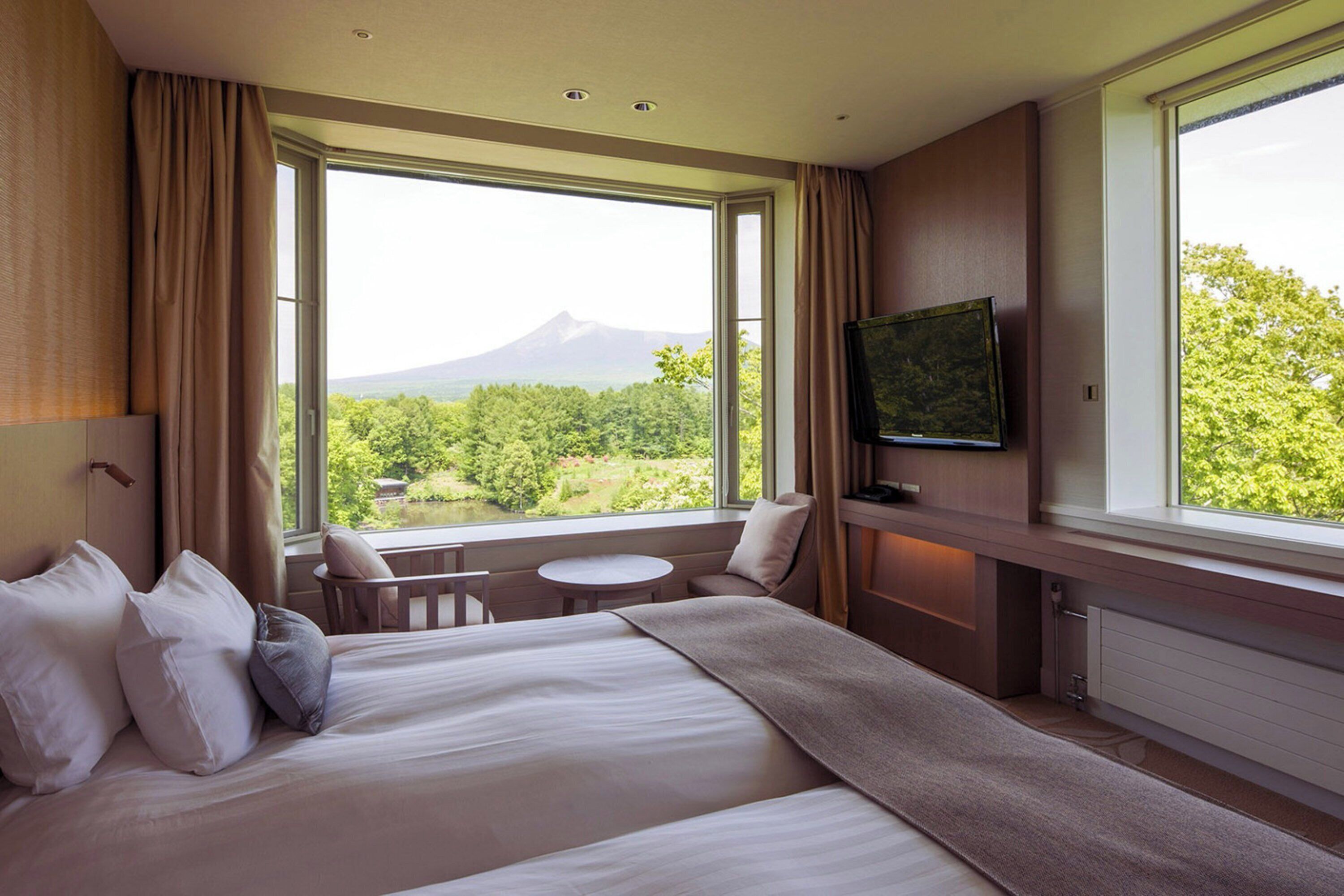 Habitación Deluxe con 2 camas individuales, no fumadores (Komagatake Corner twin room with wifi) | Vistas desde la habitación