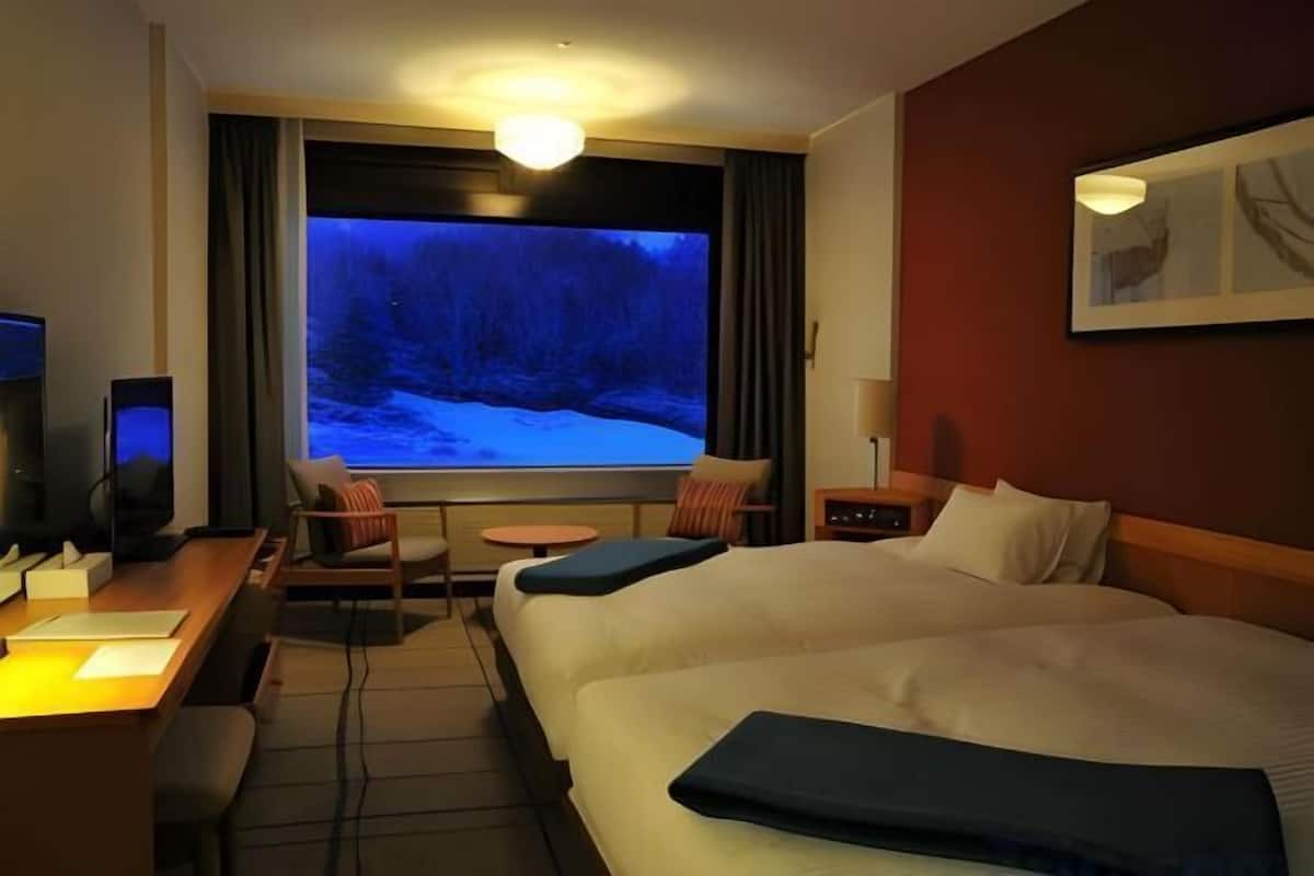 Blackout curtains, bed sheets