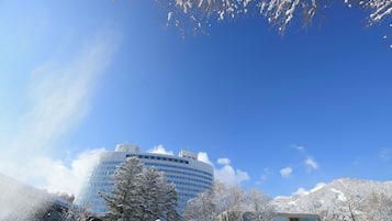Entrée de l’hébergement