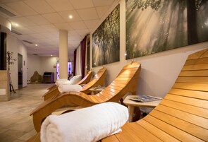Turkish bath, body treatments, deep-tissue massages, sports massages