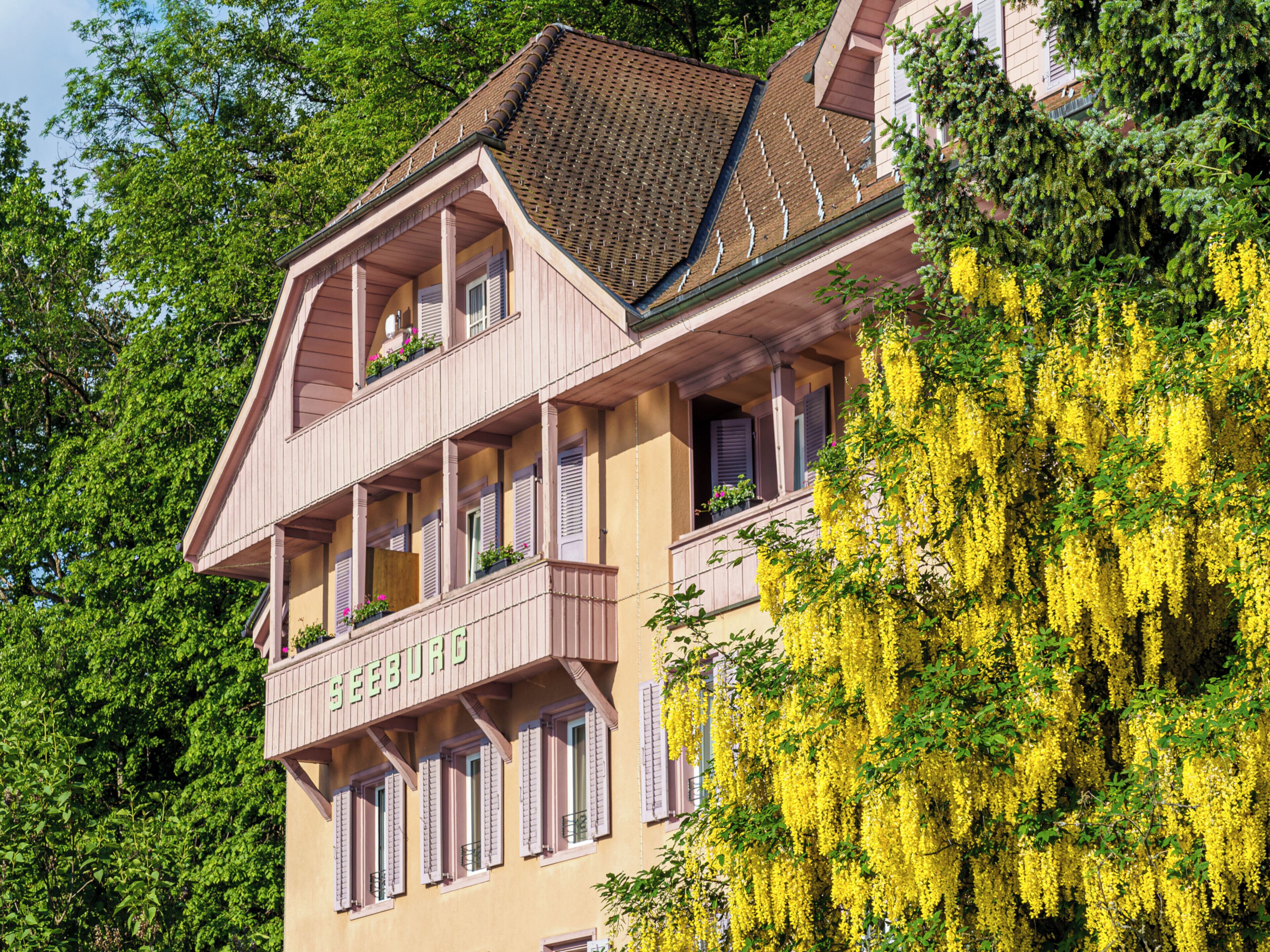 Fassade der Unterkunft