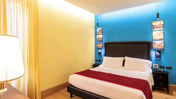 Family Suite | Frette Italian sheets, premium bedding, down comforters