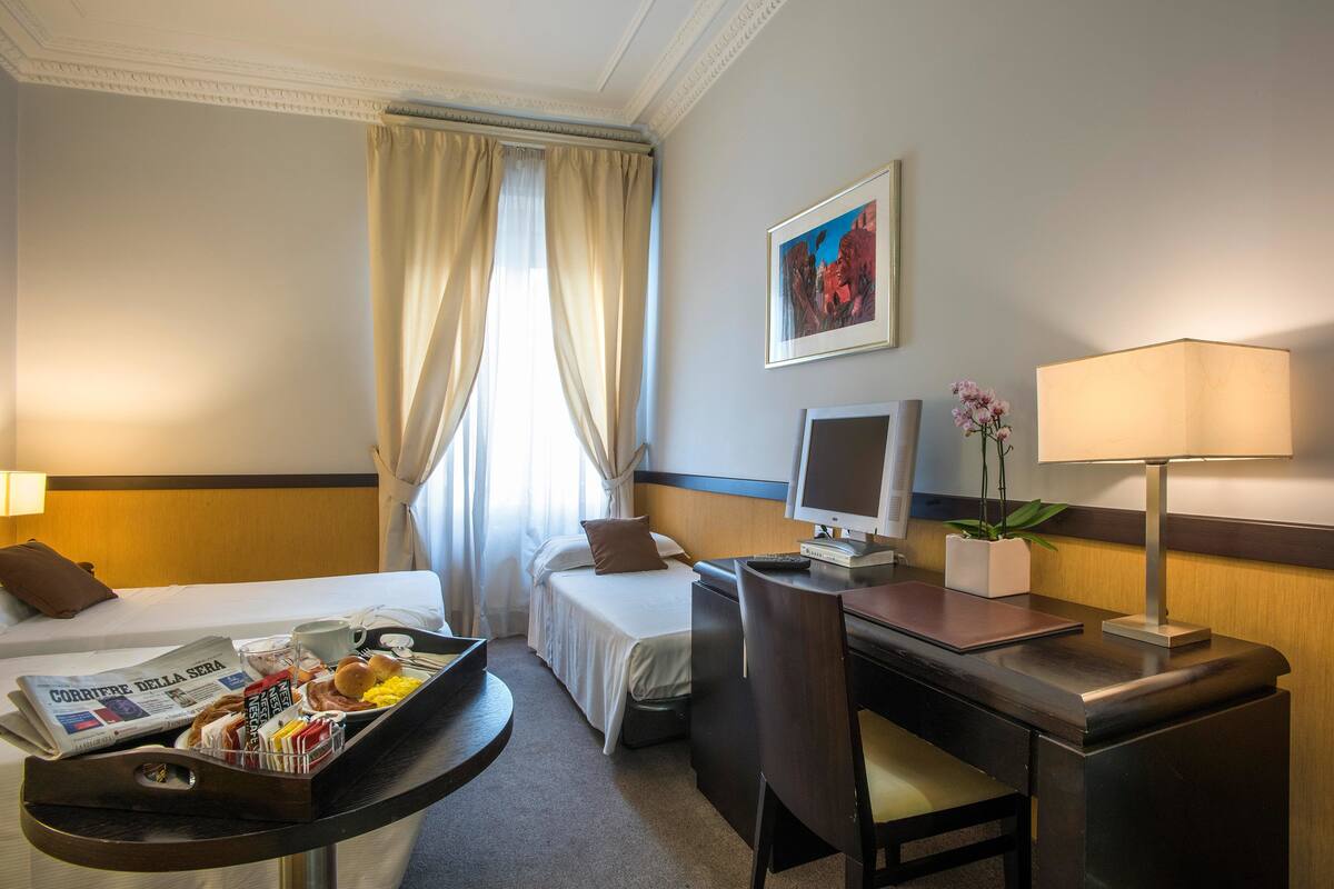 Chambre Double (Small) | Minibar, coffres-forts dans les chambres, bureau, lits bébé (gratuits)