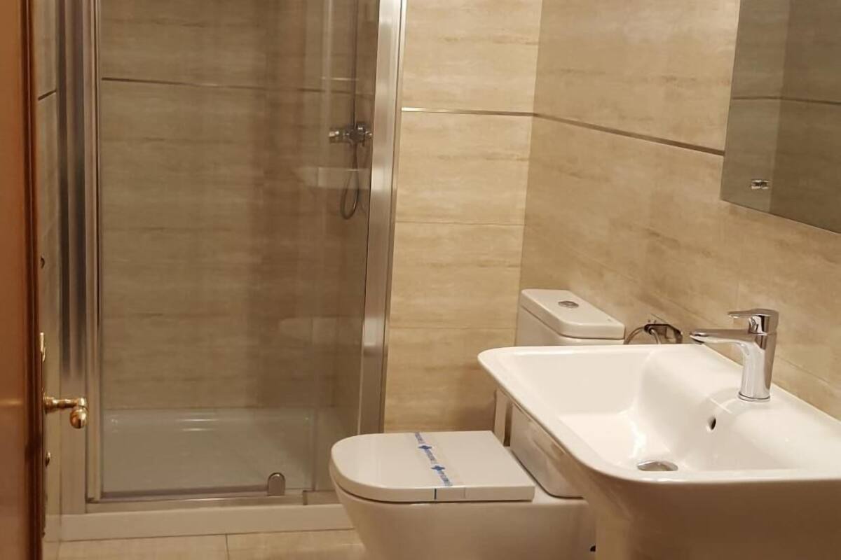 free toiletries, hair dryer, towels, soap