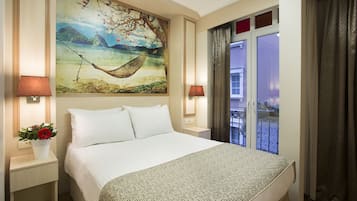 Room, Balcony | Premium bedding, Select Comfort beds, individually decorated