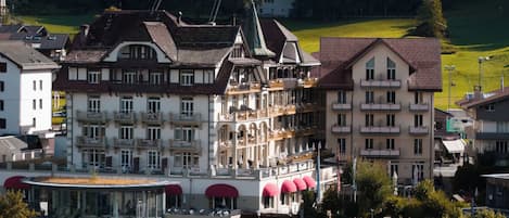 Majoituspaikan julkisivu