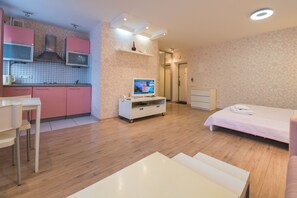 Romantic Studio, Jetted Tub, City View | View from room - Partner Guest House Shota Rustaveli (Kyiv)
