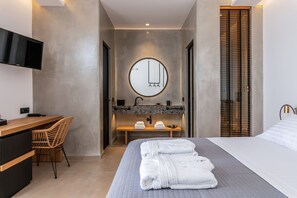 Phòng đôi, quang cảnh sân vườn | Bộ trải giường bằng vải cotton Ai Cập, bộ đồ giường cao cấp 
