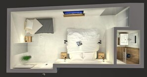 Kylpyhuone | Hiustenkuivaaja, pyyhkeet