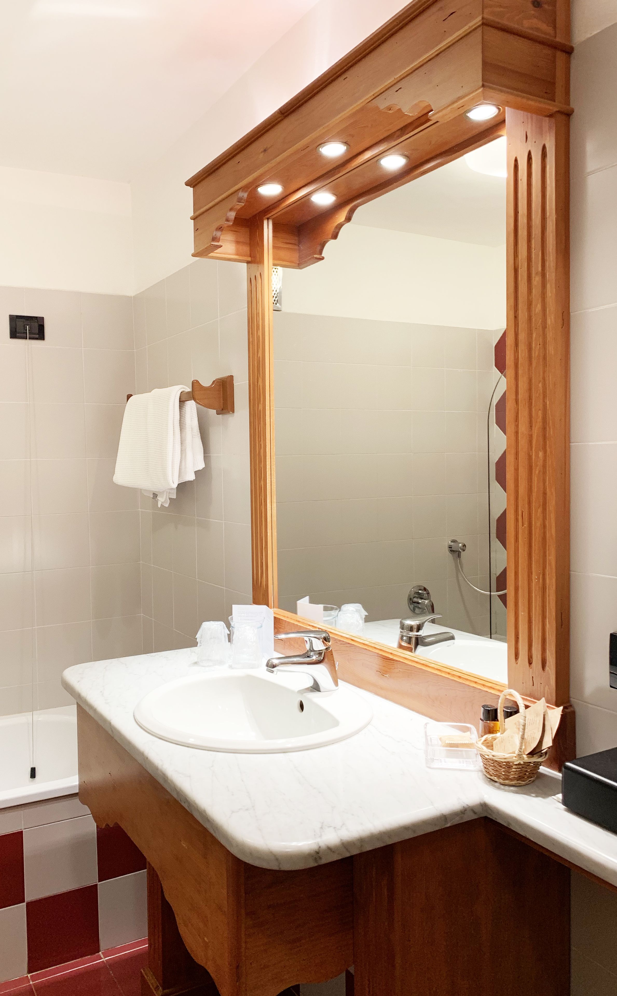 free toiletries, hair dryer, slippers, bidet