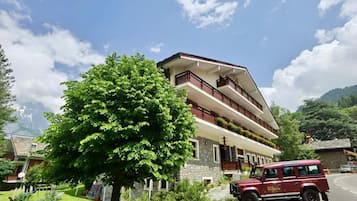 Vue depuis lâhĂ©bergement