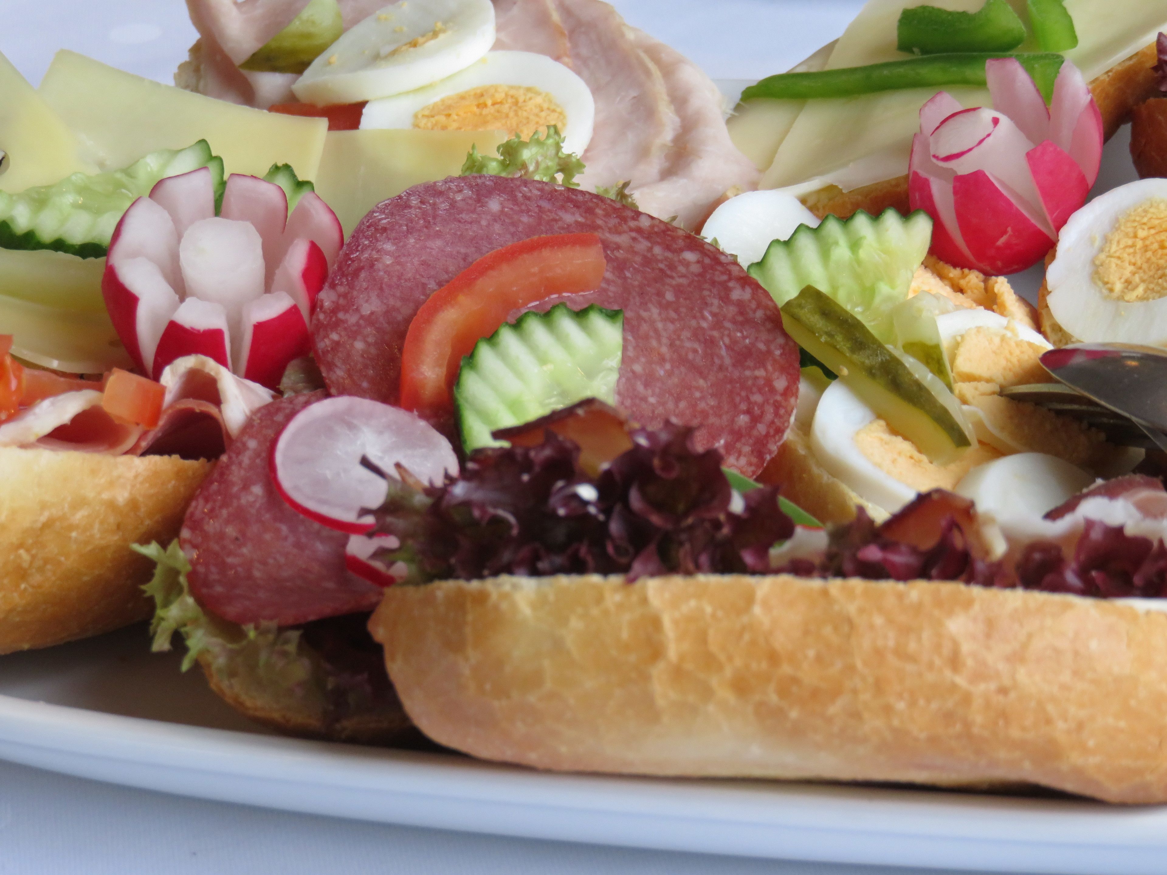 daily buffet breakfast (eur 14.5 per person)