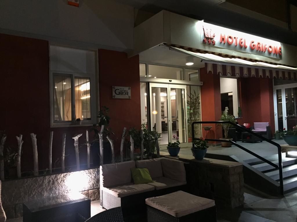 front of property – evening/night