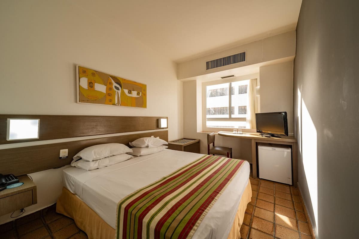 Minibar, in-room safe, desk, blackout curtains