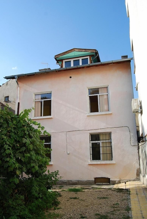 Voorkant van accommodatie