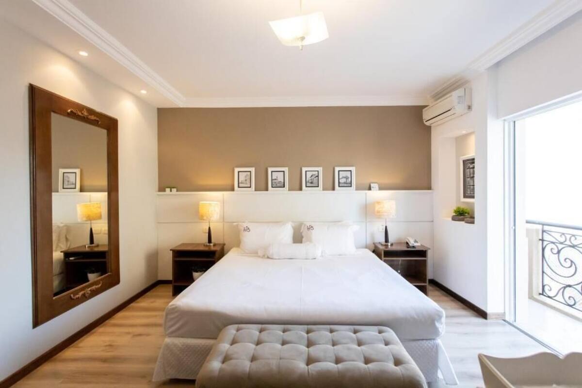 quarto casal exclusivo, 1 cama king com banheira | 1 bedroom, hypo-allergenic bedding, minibar, in-room safe