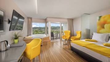 Spa Premium Room | Camas Select Comfort, minibar y caja de seguridad en la habitación