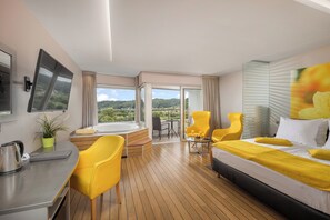 Spa Premium Room | Select Comfort-madrasser, minibar och värdeförvaringsskåp på rummet