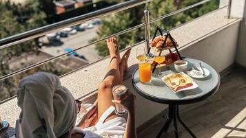 Uitzicht vanuit de kamer