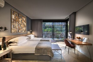 Draps en coton égyptien, literie de qualité supérieure, minibar