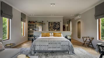 Sábanas de algodón egipcio, ropa de cama de alta calidad y minibar