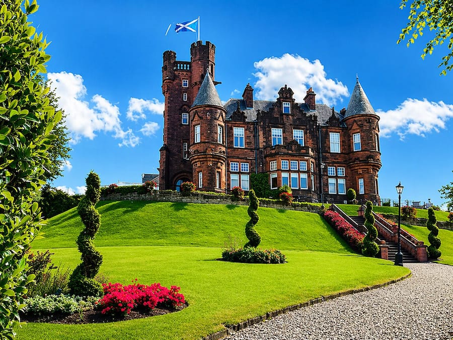 Fassade der Unterkunft