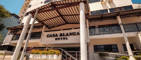 Façade de l’hébergement