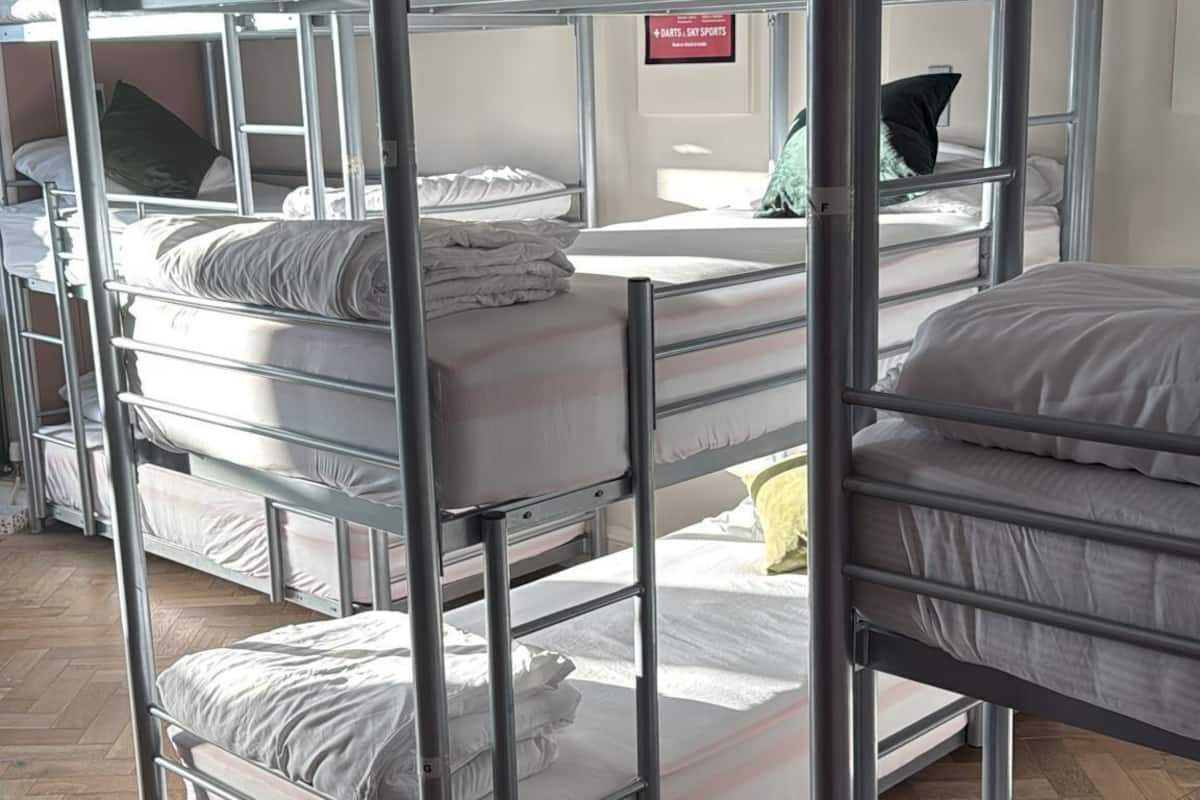 Blackout drapes, iron/ironing board, free WiFi, bed sheets