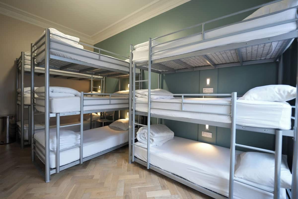 Blackout curtains, iron/ironing board, free WiFi, bed sheets