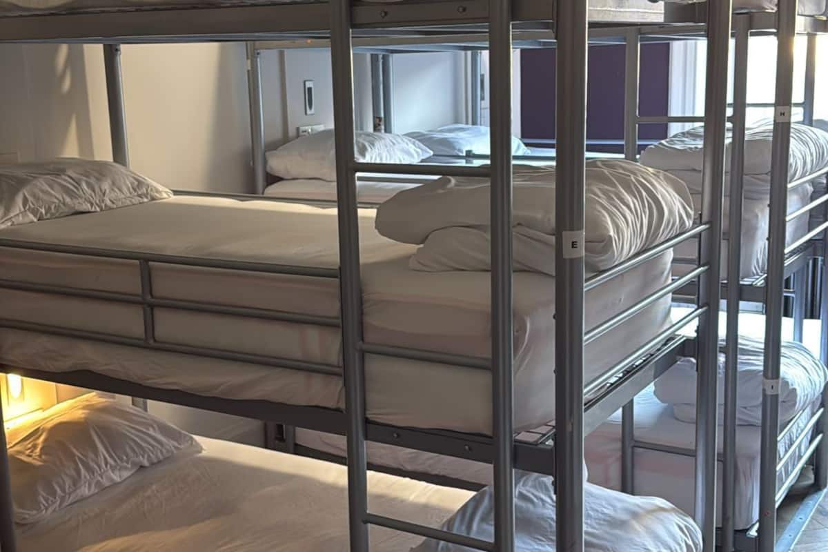 Blackout drapes, iron/ironing board, free WiFi, bed sheets