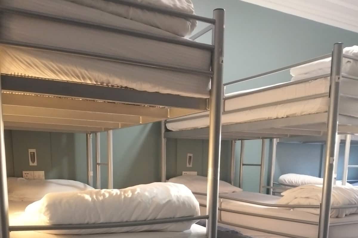 Blackout drapes, iron/ironing board, free WiFi, bed sheets