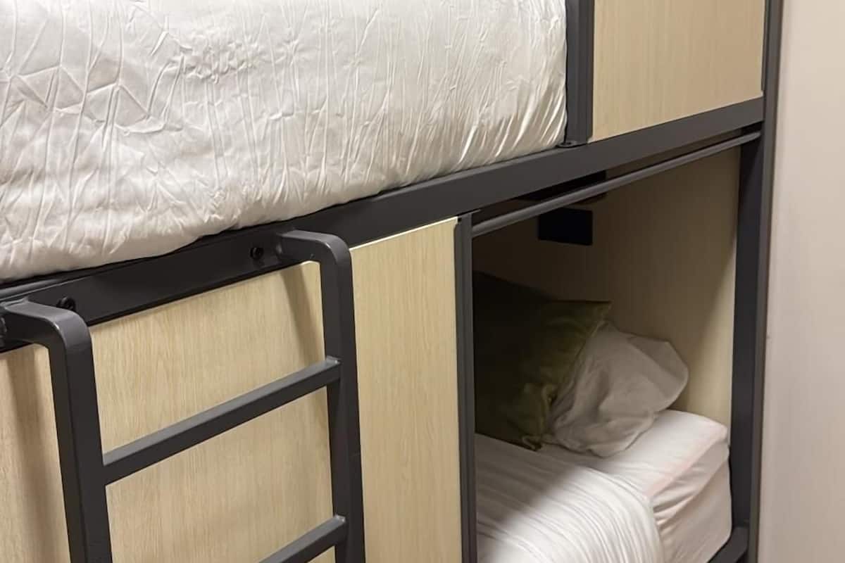 Premium Shared Dormitory, Multiple Beds | Blackout drapes, iron/ironing board, free WiFi, bed sheets