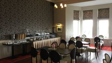 Morgenmadsbuffet hver dag mod et gebyr