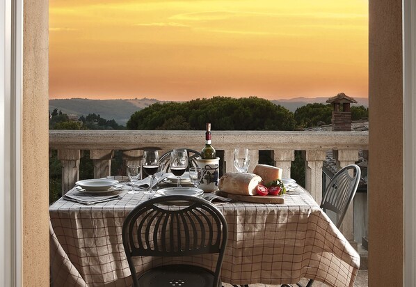 Appartement Standard, balcon | Vue depuis le balcon