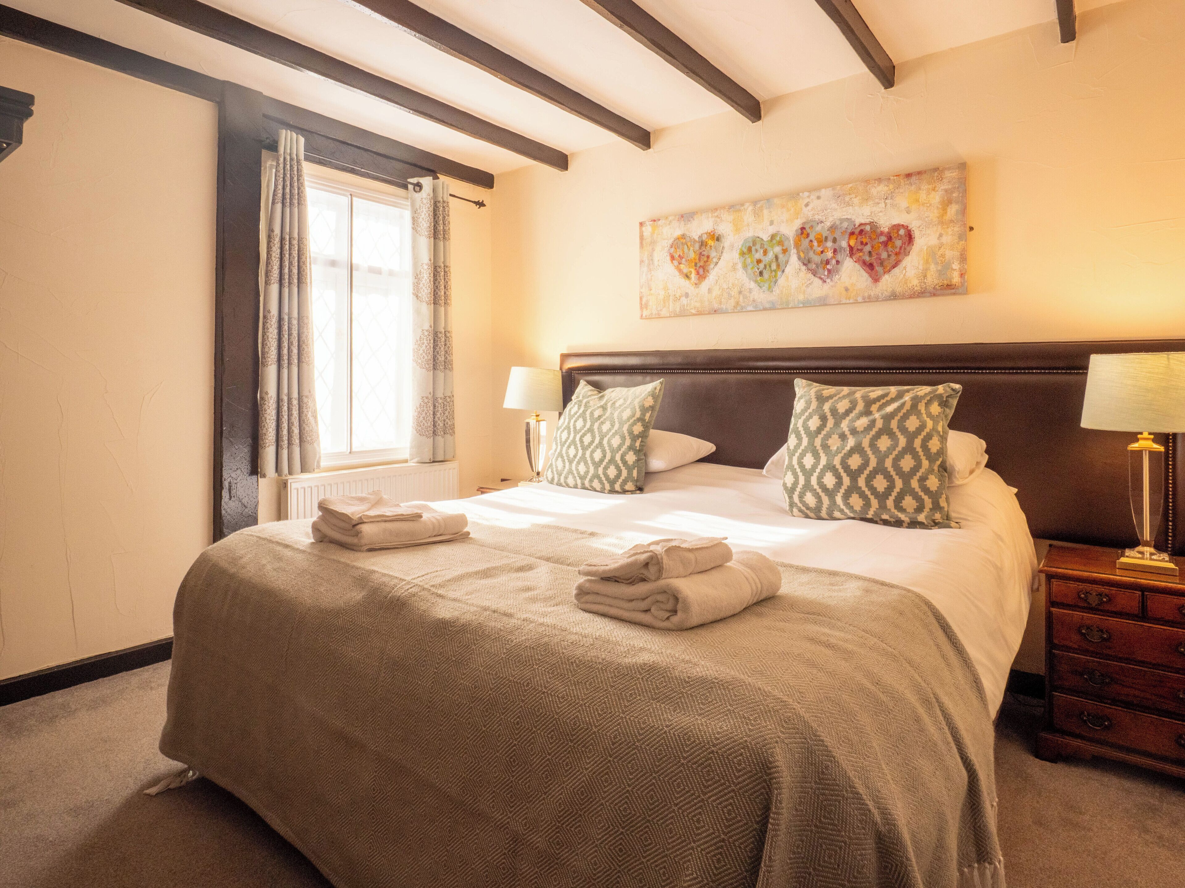 Black Boy Inn Double | Premium bedding, individually decorated, individually furnished, desk