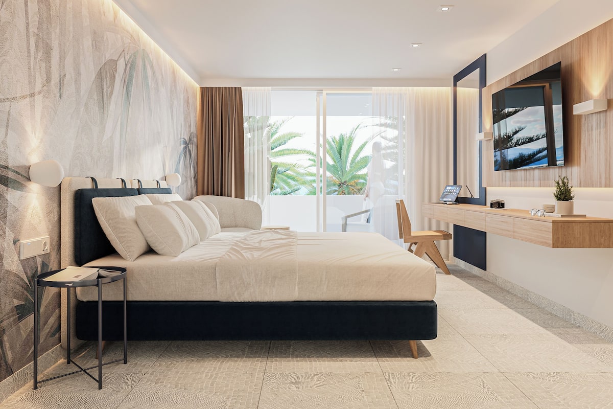 Suite, Sea View | Individually decorated, individually furnished, desk, blackout drapes