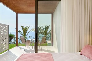 Bungalow Familial, vue mer (Panoramic 2 Adults & 1 Child)