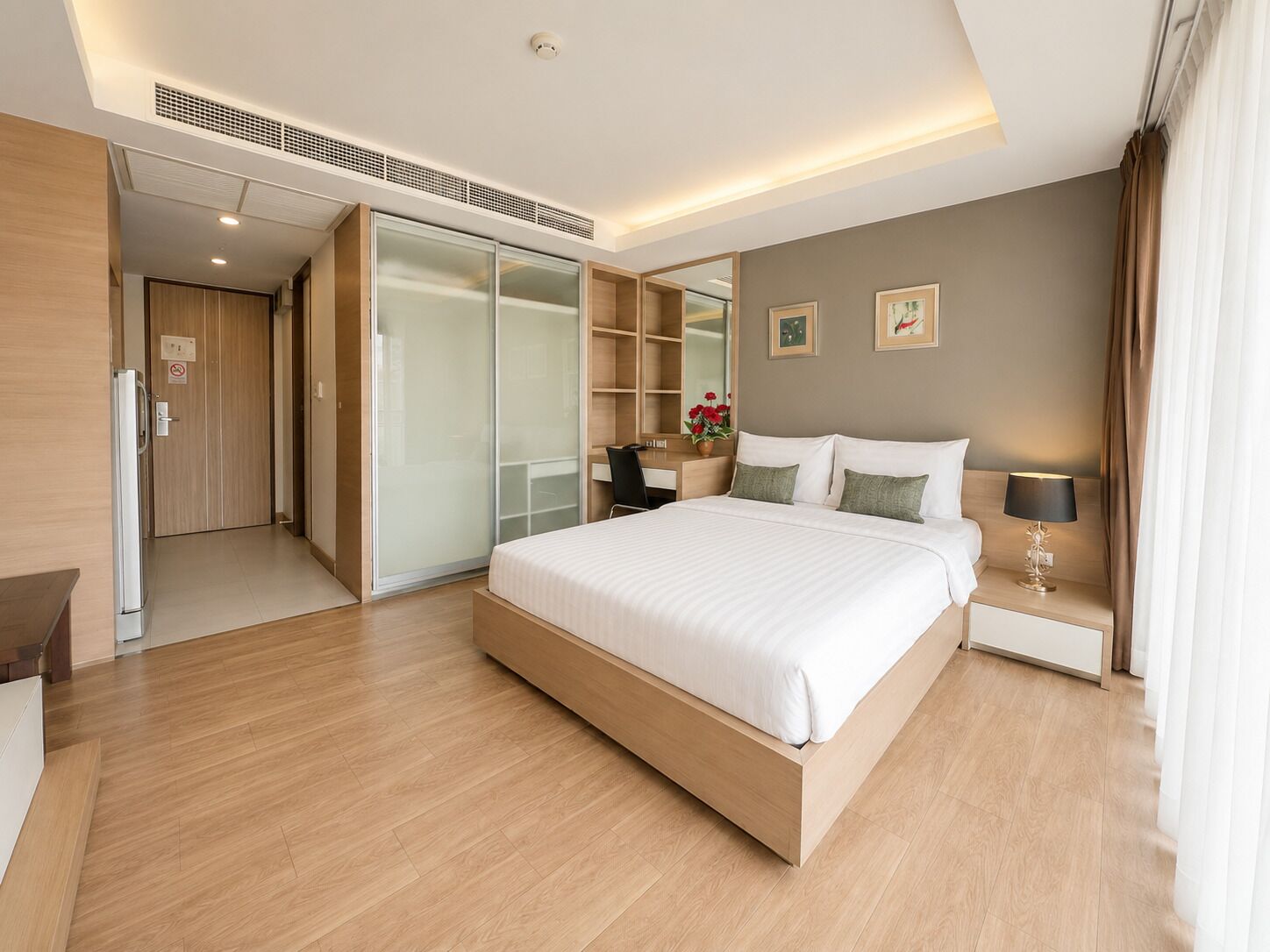 In-room safe, desk, blackout curtains, iron/ironing board