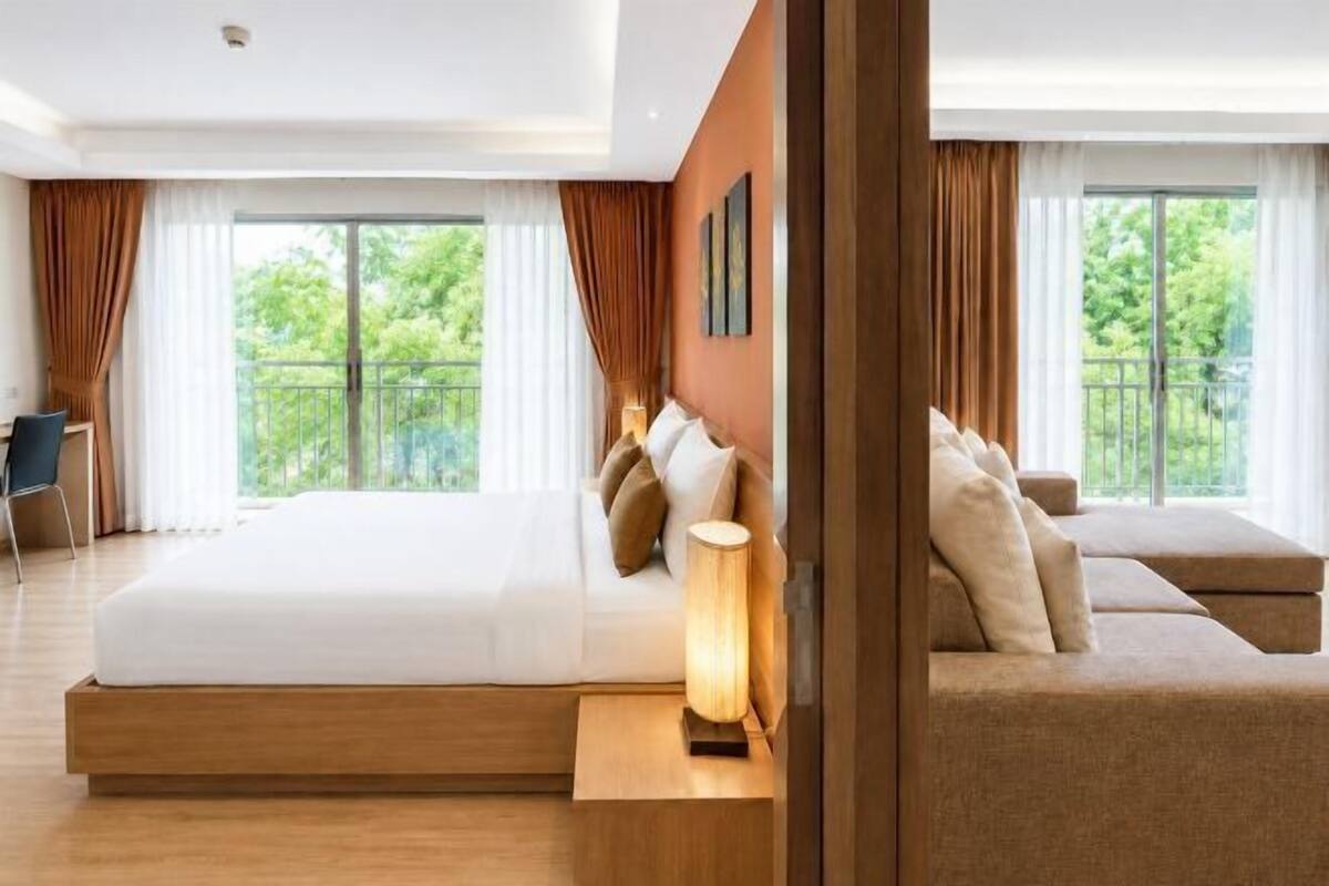 In-room safe, desk, blackout drapes, iron/ironing board