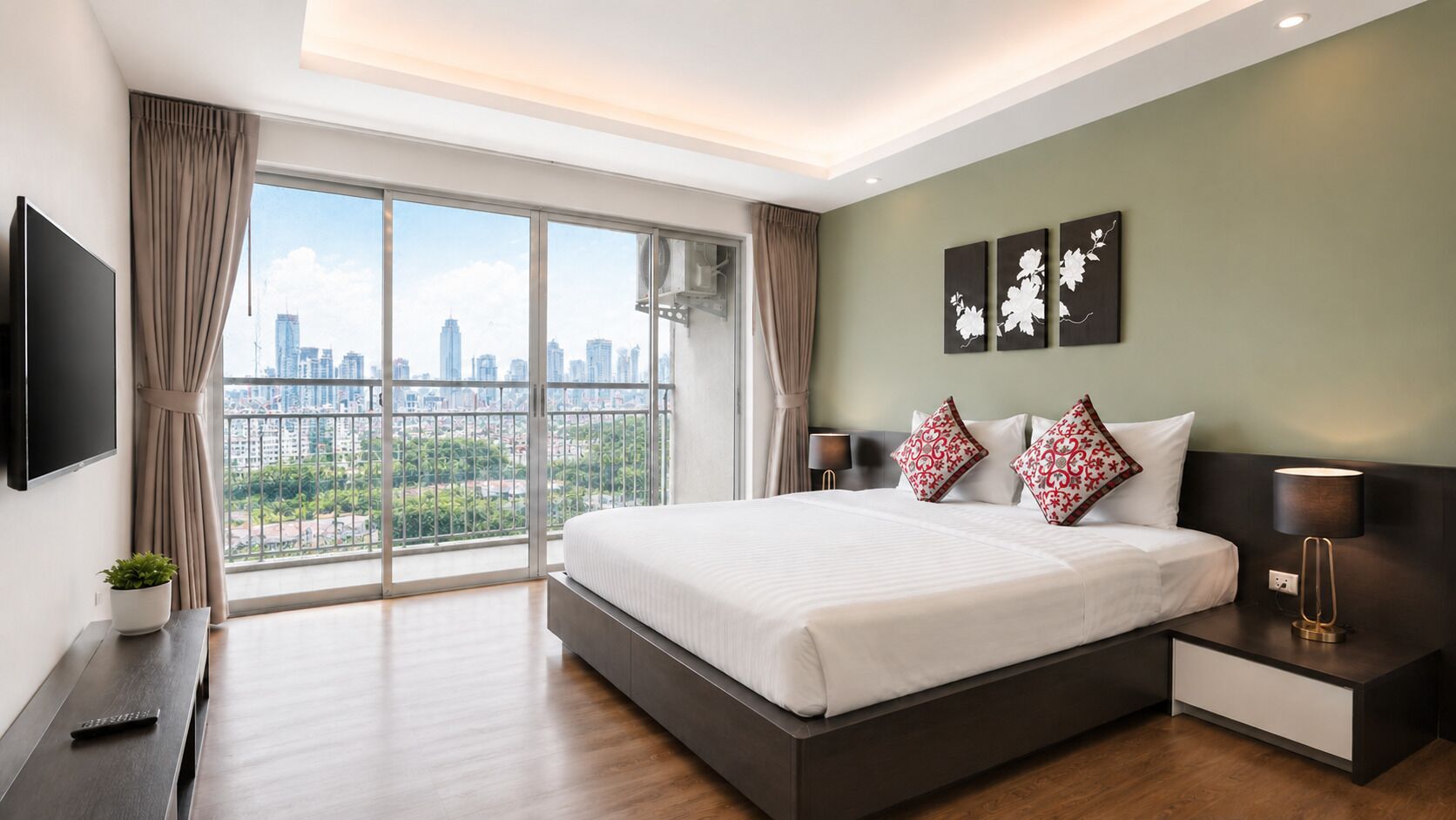In-room safe, desk, blackout curtains, iron/ironing board