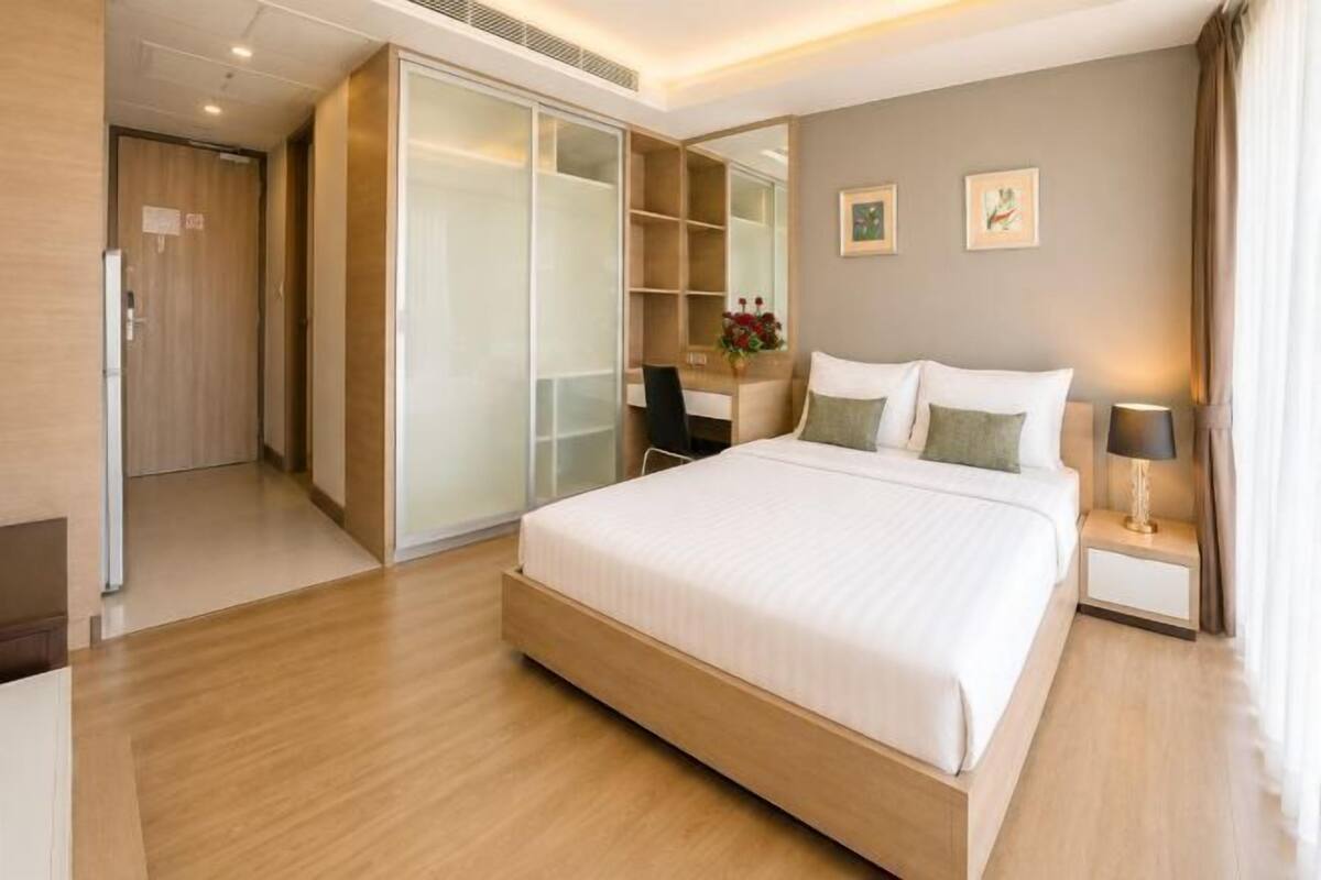 In-room safe, desk, blackout drapes, iron/ironing board
