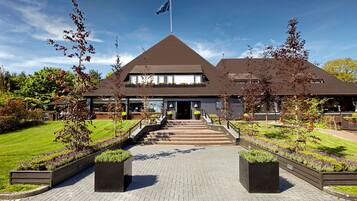 Entrada de la propiedad