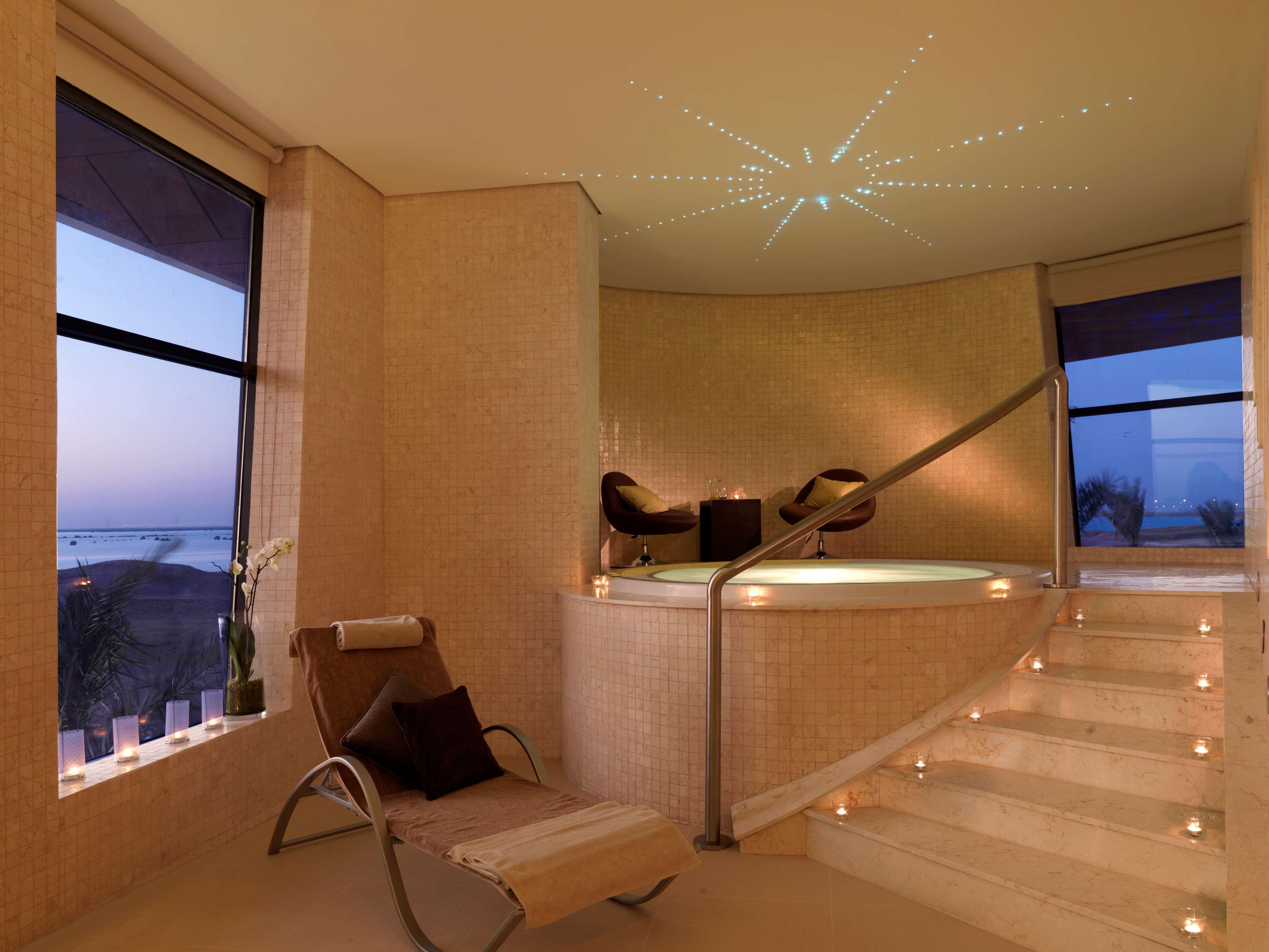 hydrotherapy, aromatherapy, hot stone massages, deep-tissue massages