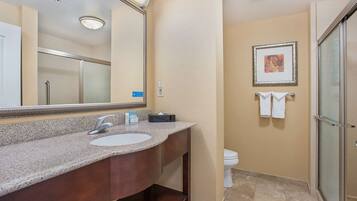 In-room safe, desk, blackout curtains, iron/ironing board