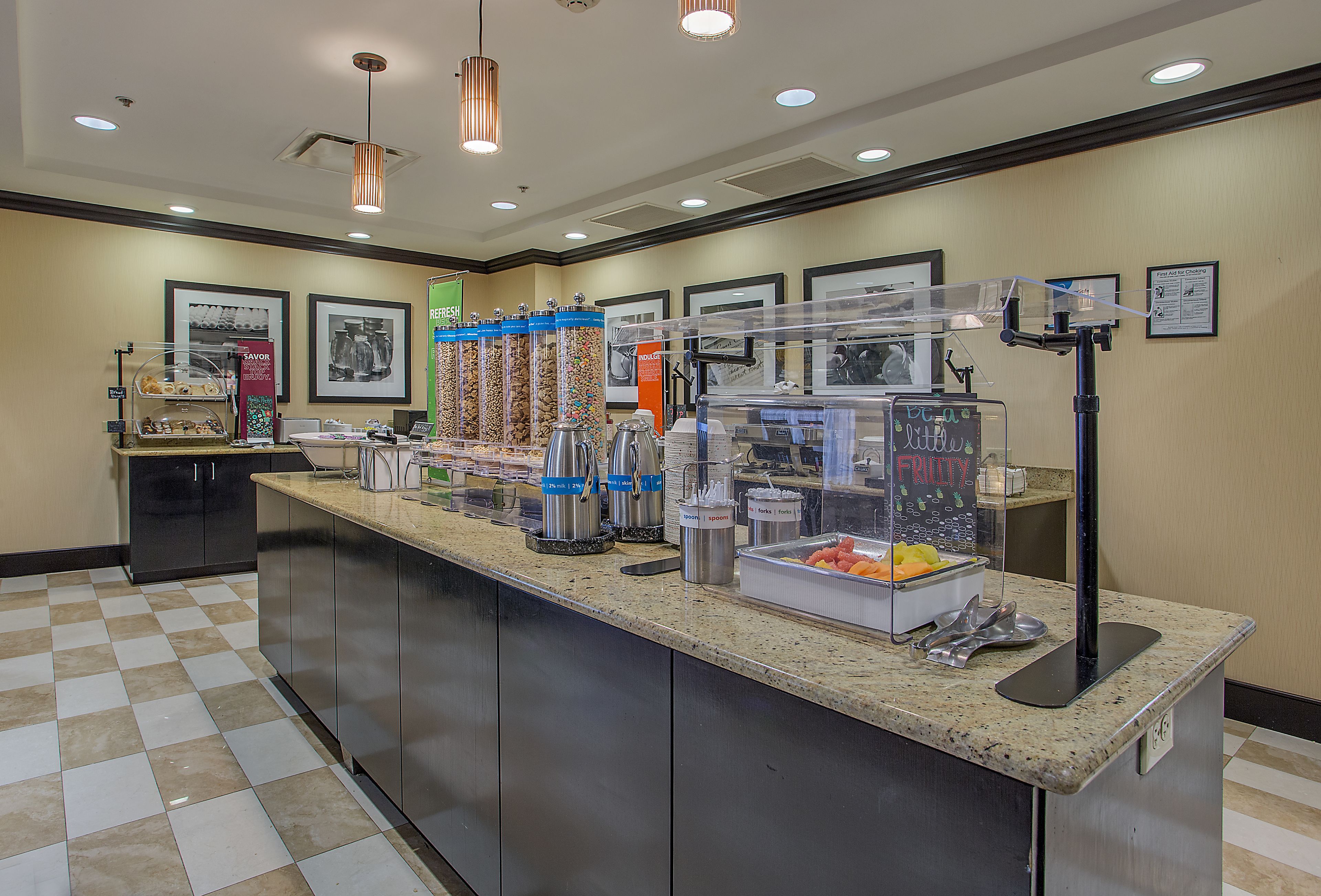 daily to-go breakfast for a fee