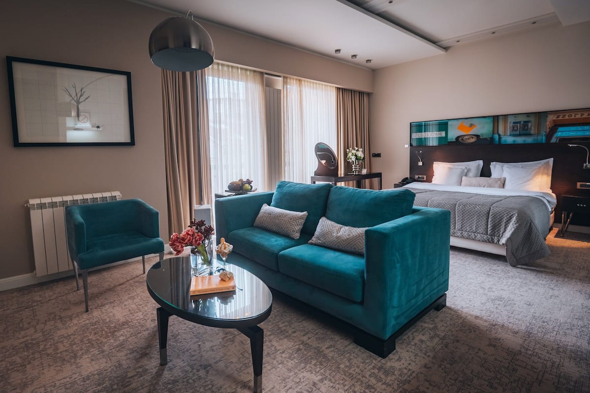 Junior Suite | 1 bedroom, minibar, in-room safe, individually decorated