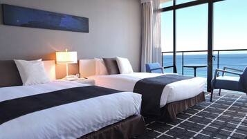 In-room safe, desk, blackout curtains, soundproofing