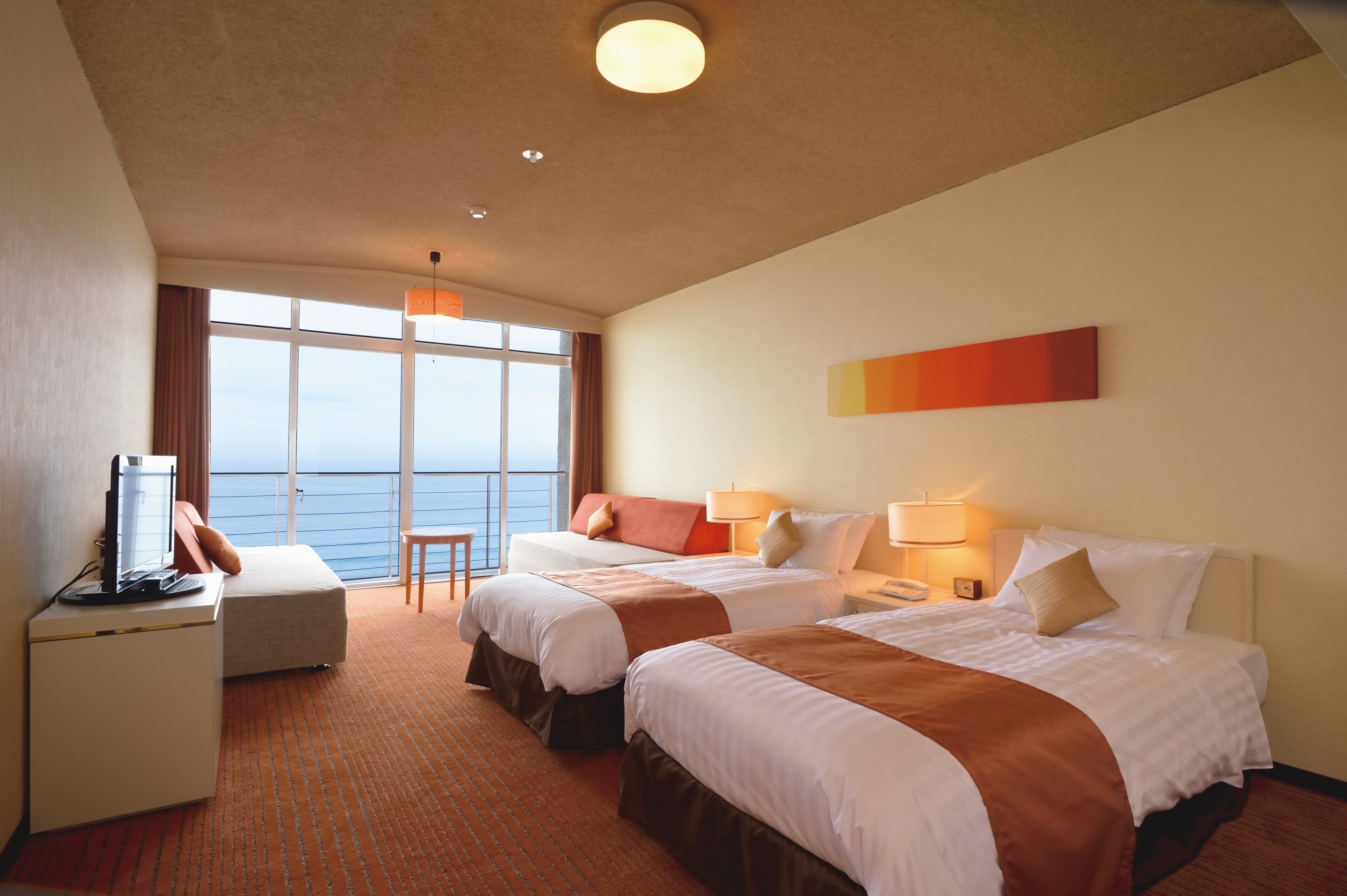 In-room safe, desk, blackout curtains, soundproofing