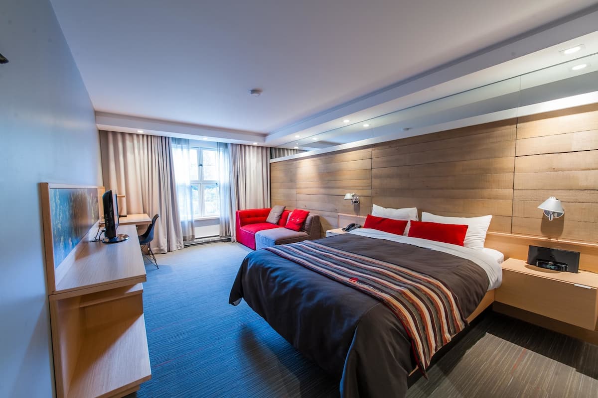 superior room, 1 queen bed | select comfort beds, blackout curtains, soundproofing