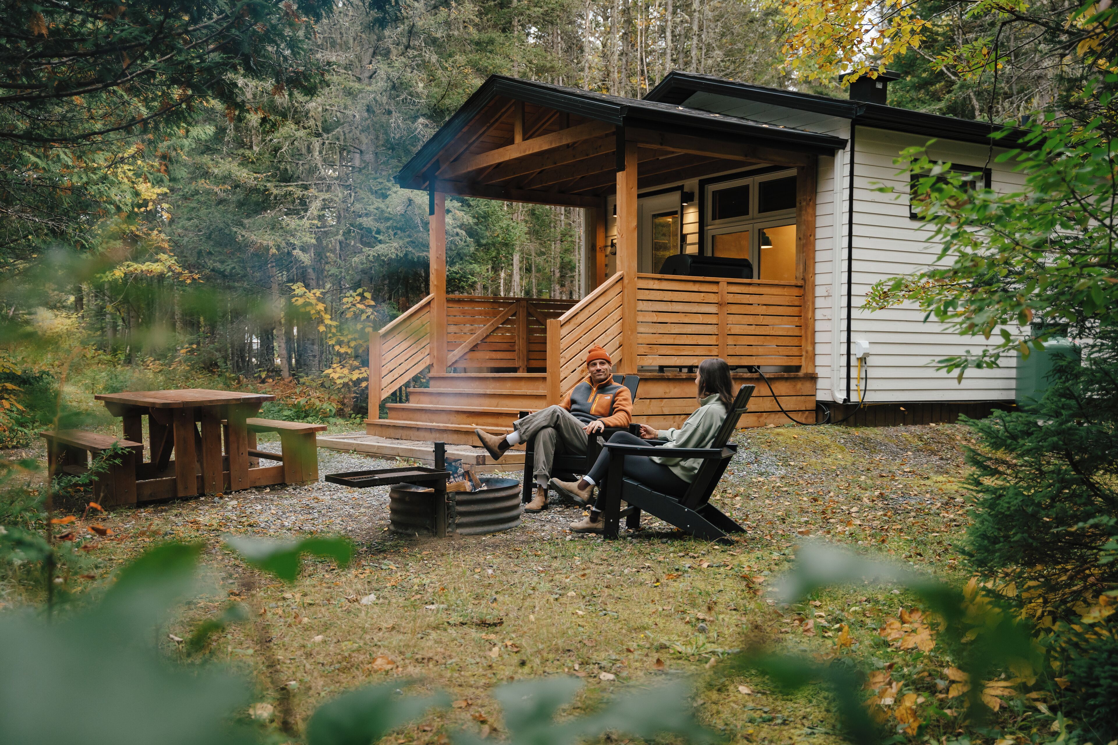 Comfort Chalet, 1 Bedroom | Select Comfort beds, blackout drapes, soundproofing, iron/ironing board